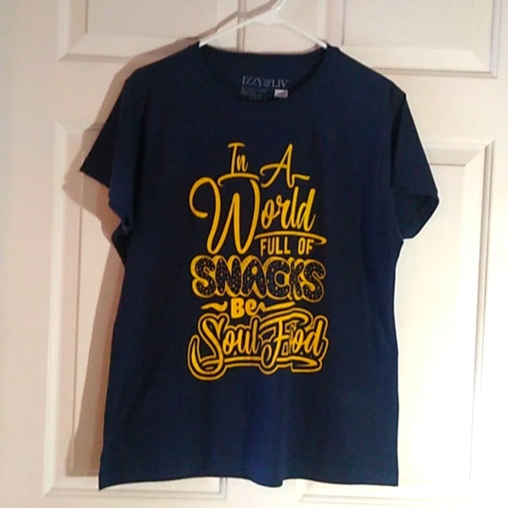 Izzy and Liv Soul Food t-shirt